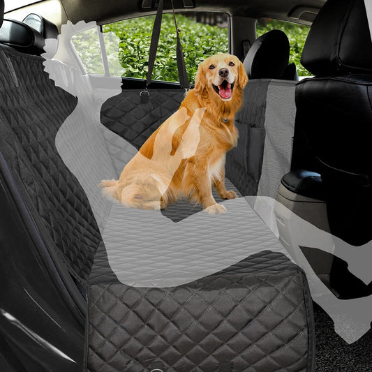 Dog Seat Cover for Back Seat Waterproof Pet Travel Dog Carrier Hammock Car Rear Back Seat Protector Mat Safety Carrier For Dogs