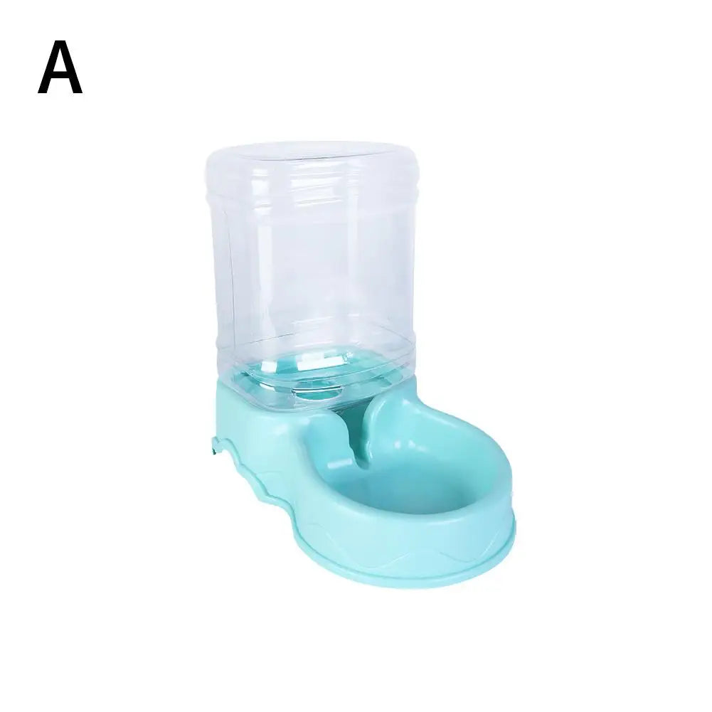 3.8L Automatic Pet Feeder Water Fountain Drink Bowl Large Capacity Cat Dog Food Dispenser Water Fountain Drink Bowl