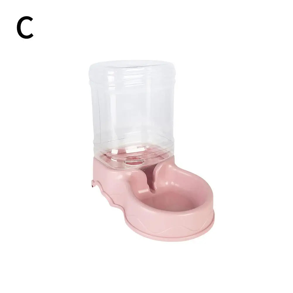3.8L Automatic Pet Feeder Water Fountain Drink Bowl Large Capacity Cat Dog Food Dispenser Water Fountain Drink Bowl
