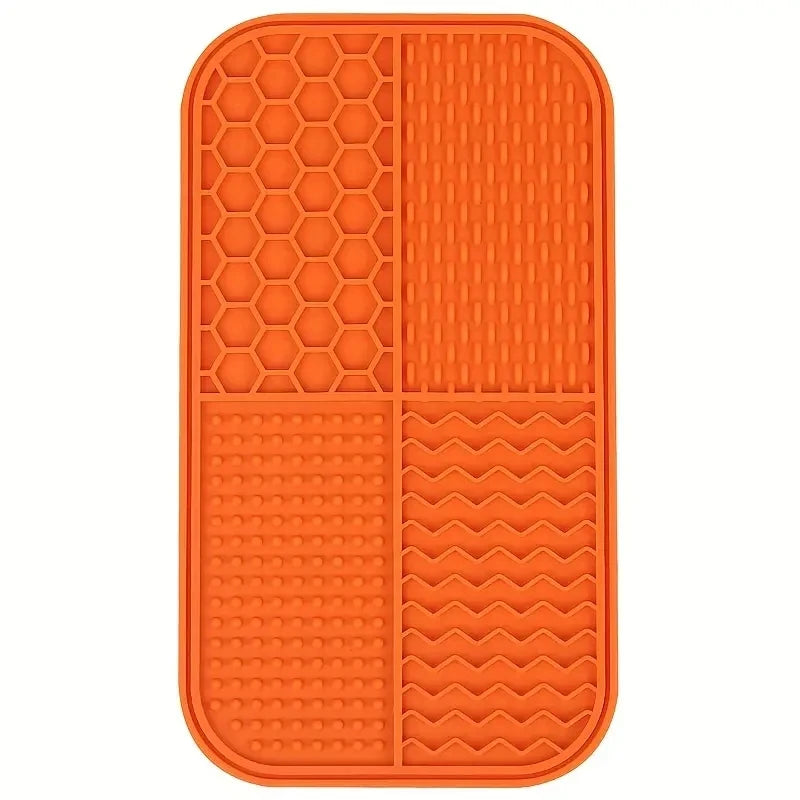 Pet supplies Silicone slow food licking pad Anxiety Relief Licking Mat for Dogs and Cats - Reduce Boredomand Promote Calmness
