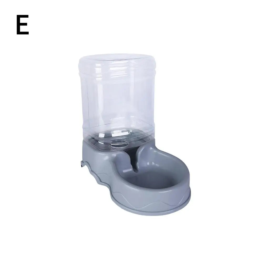 3.8L Automatic Pet Feeder Water Fountain Drink Bowl Large Capacity Cat Dog Food Dispenser Water Fountain Drink Bowl