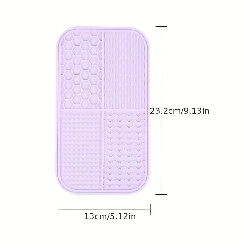 Pet supplies Silicone slow food licking pad Anxiety Relief Licking Mat for Dogs and Cats - Reduce Boredomand Promote Calmness
